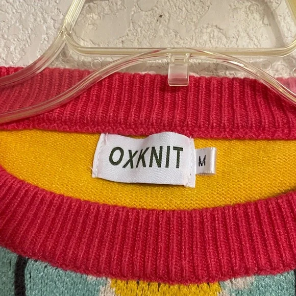 Vintage Women's Floral Sweater - Picture 4 of 5